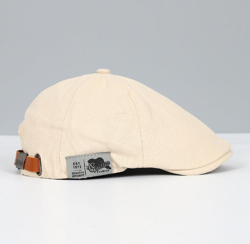 Men's Japanese Retro All-match Forward Anti-wear Beret