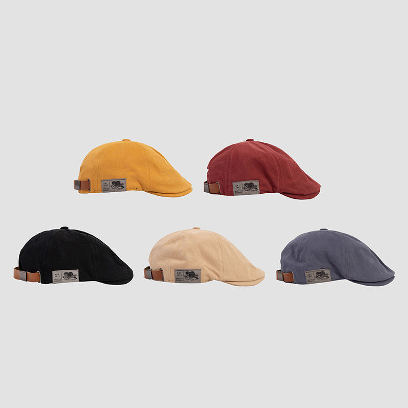 Men's Japanese Retro All-match Forward Anti-wear Beret